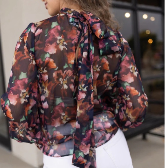 Misa Lulu Top Libra Fleur Multi - Picture 3 of 5